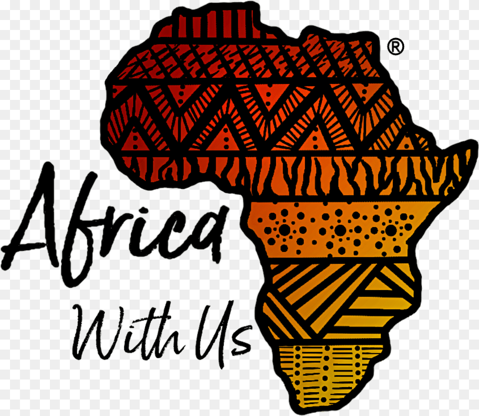Africa With Us Africa Authentic, Light, Text Png Image