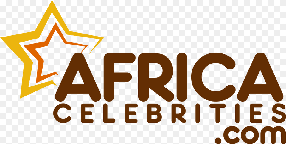 Africacelebrities Com Graphic Design, Logo, Symbol, Star Symbol, Text Free Transparent Png