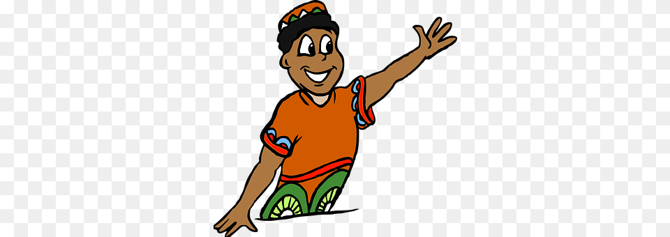 African Person, Clothing, T-shirt, Cartoon Free Png Download