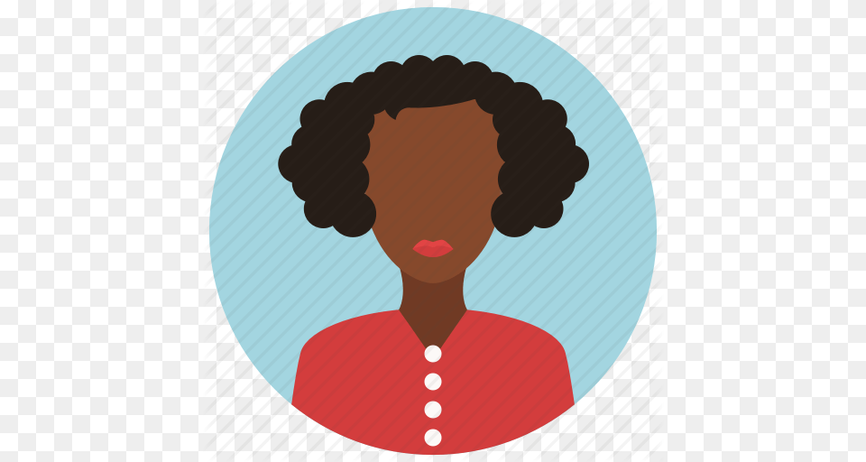 African American Avatar People User Woman Icon, Portrait, Body Part, Face, Head Free Png