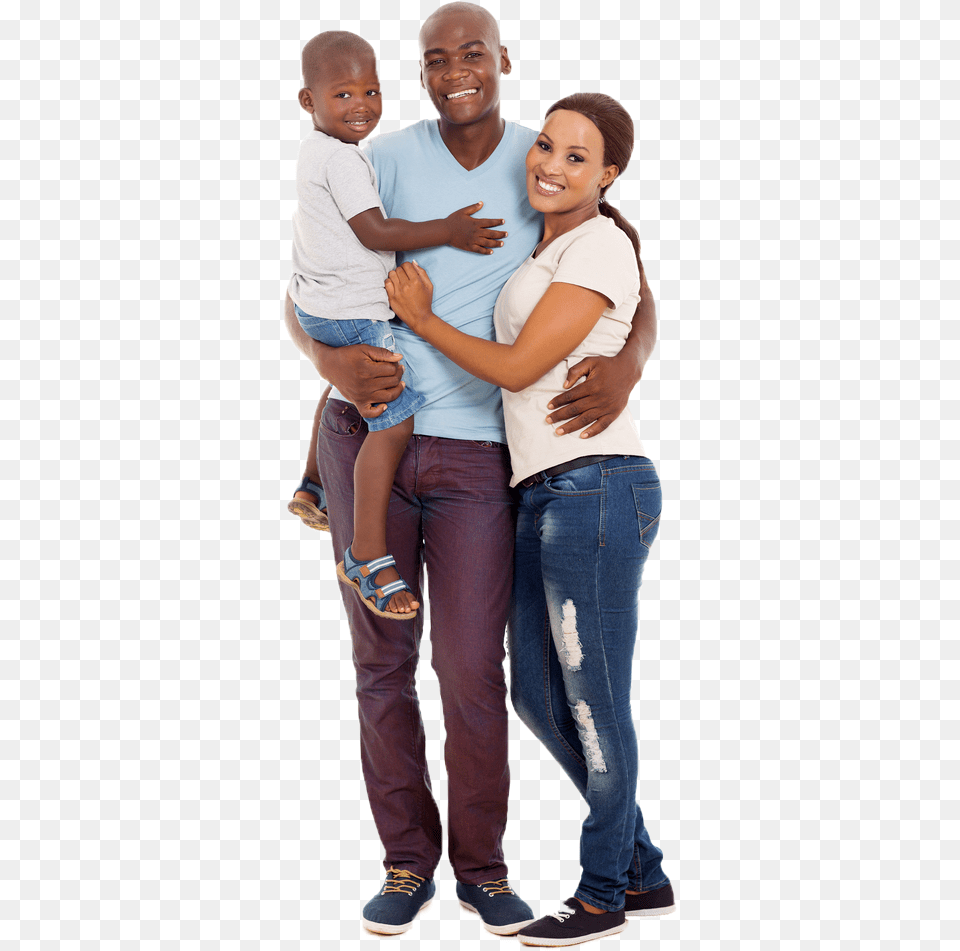 African American Family, Clothing, Person, People, Pants Png Image