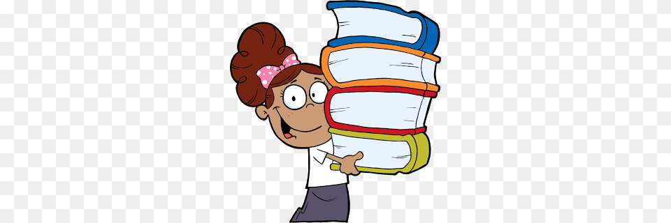 African American Girl With Books In Their Hands, Baby, Face, Head, Person Free Png