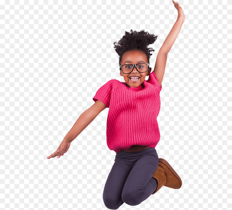 African American Healthy Jumping, Head, Smile, Face, Happy Png Image