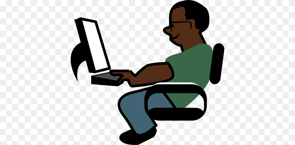 African American Programmer, Computer, Electronics, Laptop, Pc Png