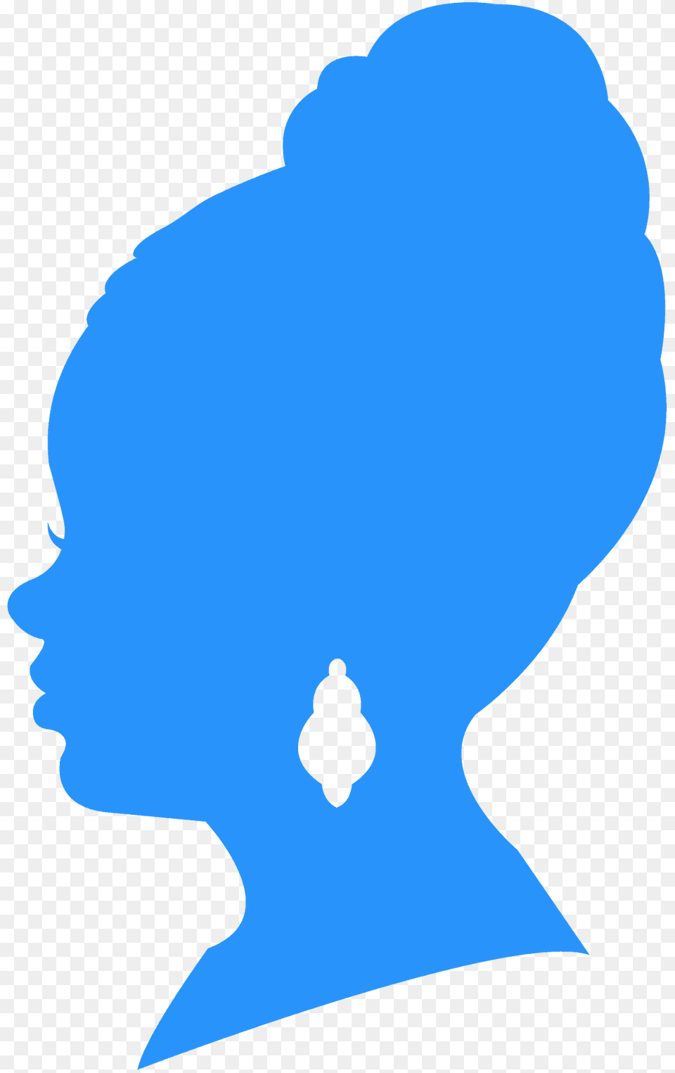 African American Woman Silhouette, Head, Person, Face, Body Part Png