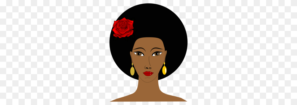 African Americans Black Woman Female Art, Accessories, Rose, Plant, Person Png