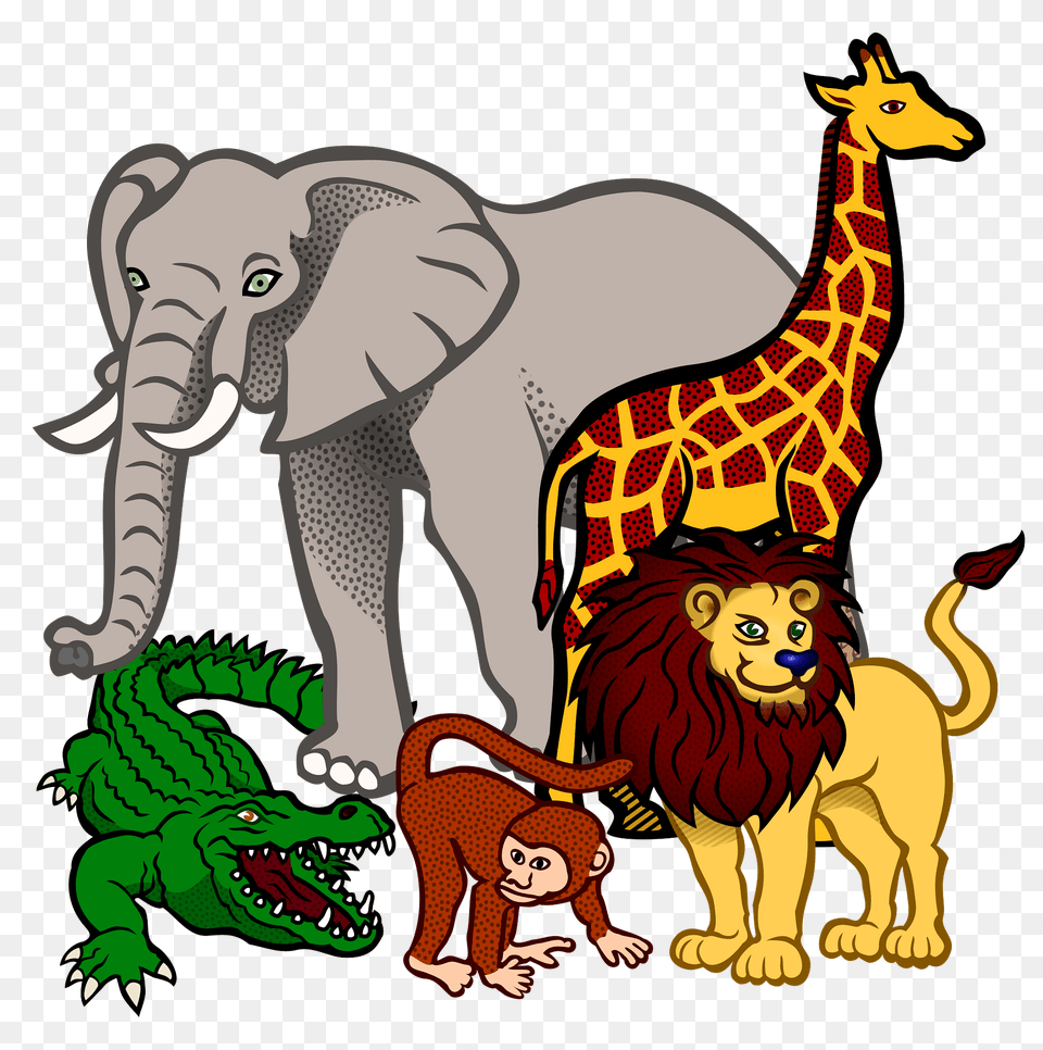 African Animals Clipart, Baby, Person, Animal, Mammal Png Image