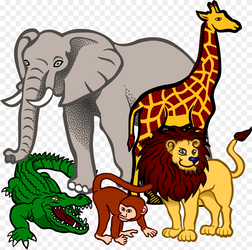 African Animals Clipart, Animal, Baby, Lion, Mammal Free Png Download