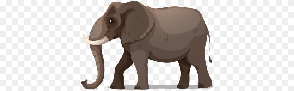 African Elephant Cartoon Illustration Boy Riding An Elephant Clipart, Animal, Mammal, Wildlife, Person Free Png