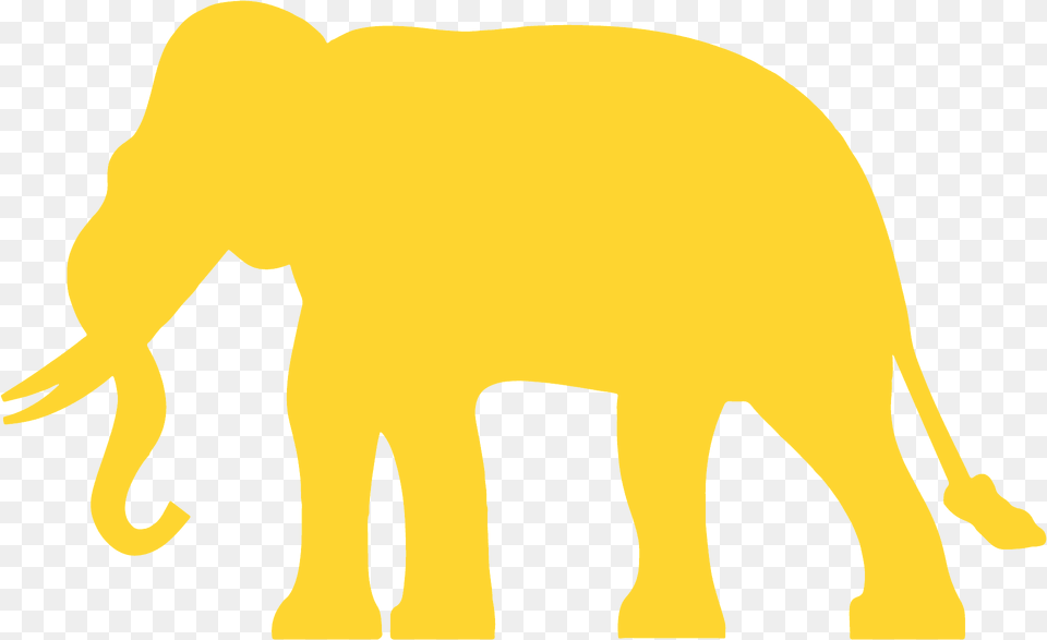 African Elephant Silhouette, Animal, Mammal, Wildlife Free Png
