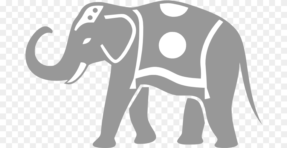 African Elephant Silhouette Clip Art Happy Birthday Delta Sigma Theta, Animal, Mammal, Wildlife, Bear Png Image