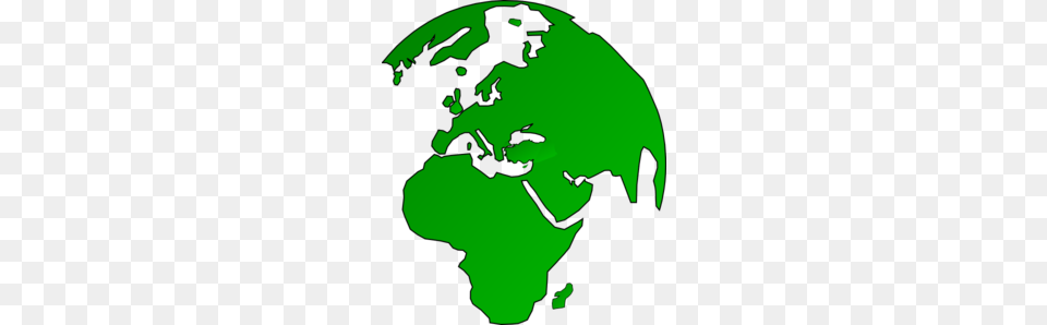 African Globe Map Green Clip Art, Astronomy, Outer Space, Planet, Person Free Png