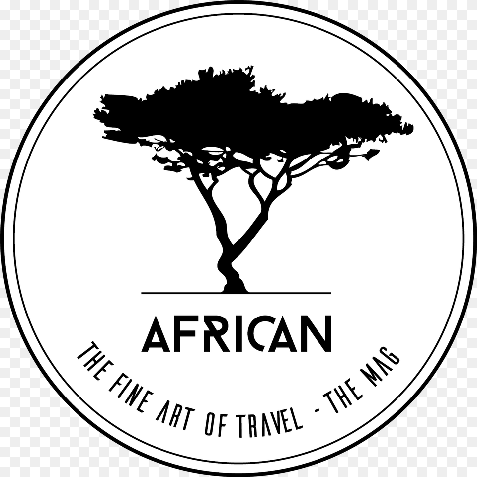 African Magazine Elephant And Tree Silhouette, Animal, Dinosaur, Reptile Free Png