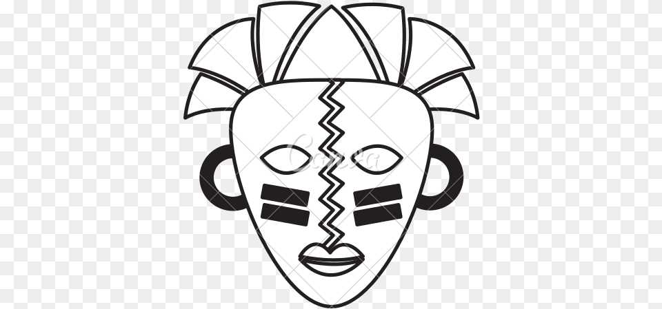 African Mask Drawing At Getdrawings Drawing Masks Png Image
