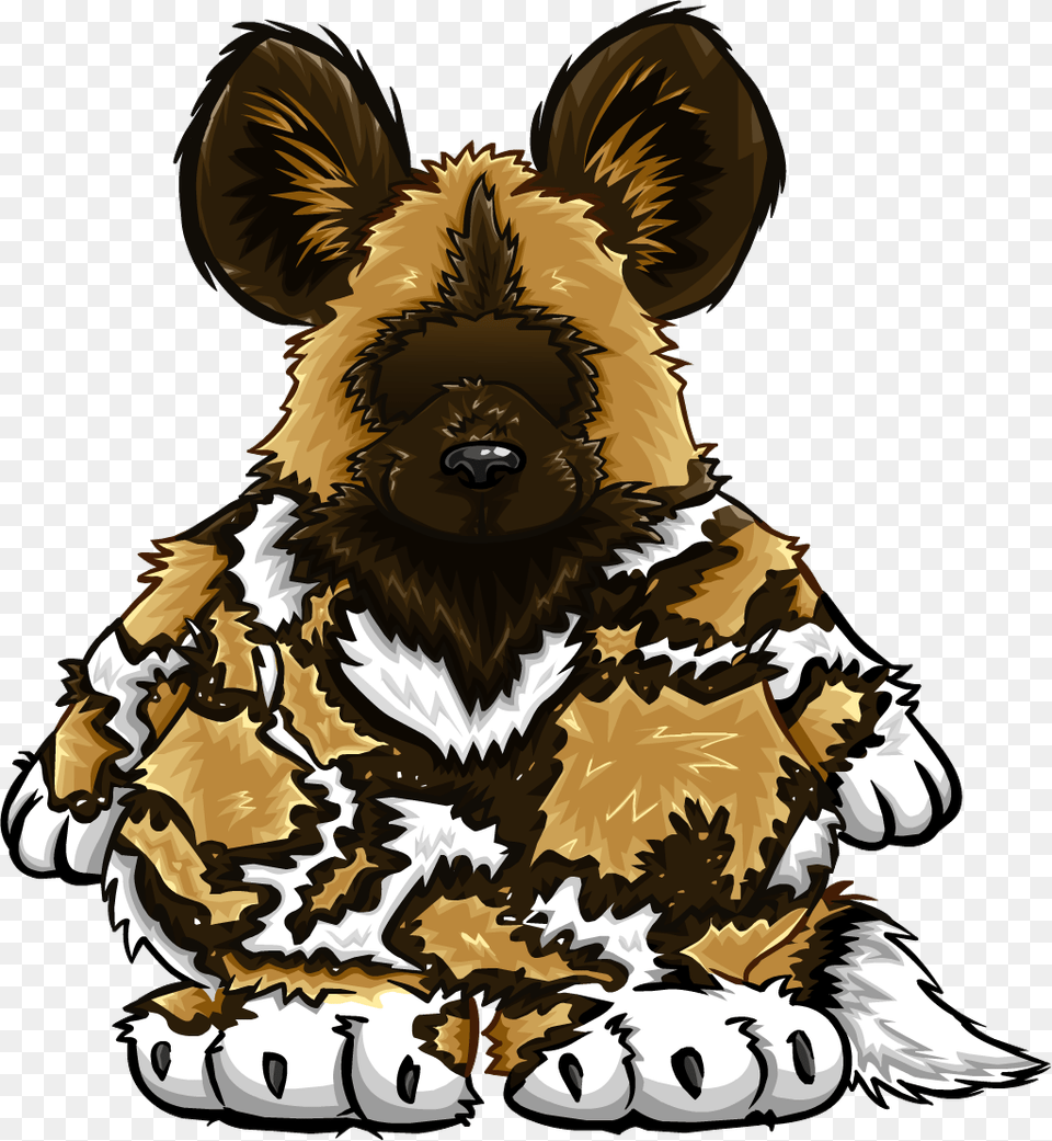 African Painted Dog Costume Icon Dog Costume Club Penguin, Baby, Person, Animal, Wildlife Free Png