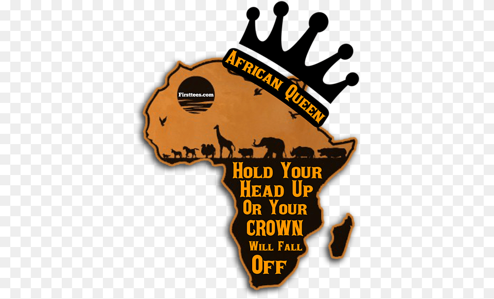 African Queen Transparent Redrawn Map Of Africa, Advertisement, Poster, Animal, Kangaroo Png
