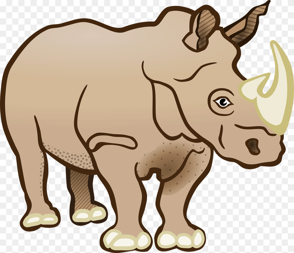 African Rhino Clipart, Animal, Mammal, Wildlife, Bear Free Png Download
