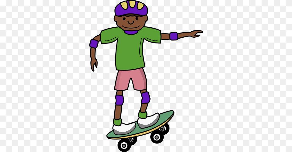 African Skater, Person, Cartoon, Skateboard, Clothing Png