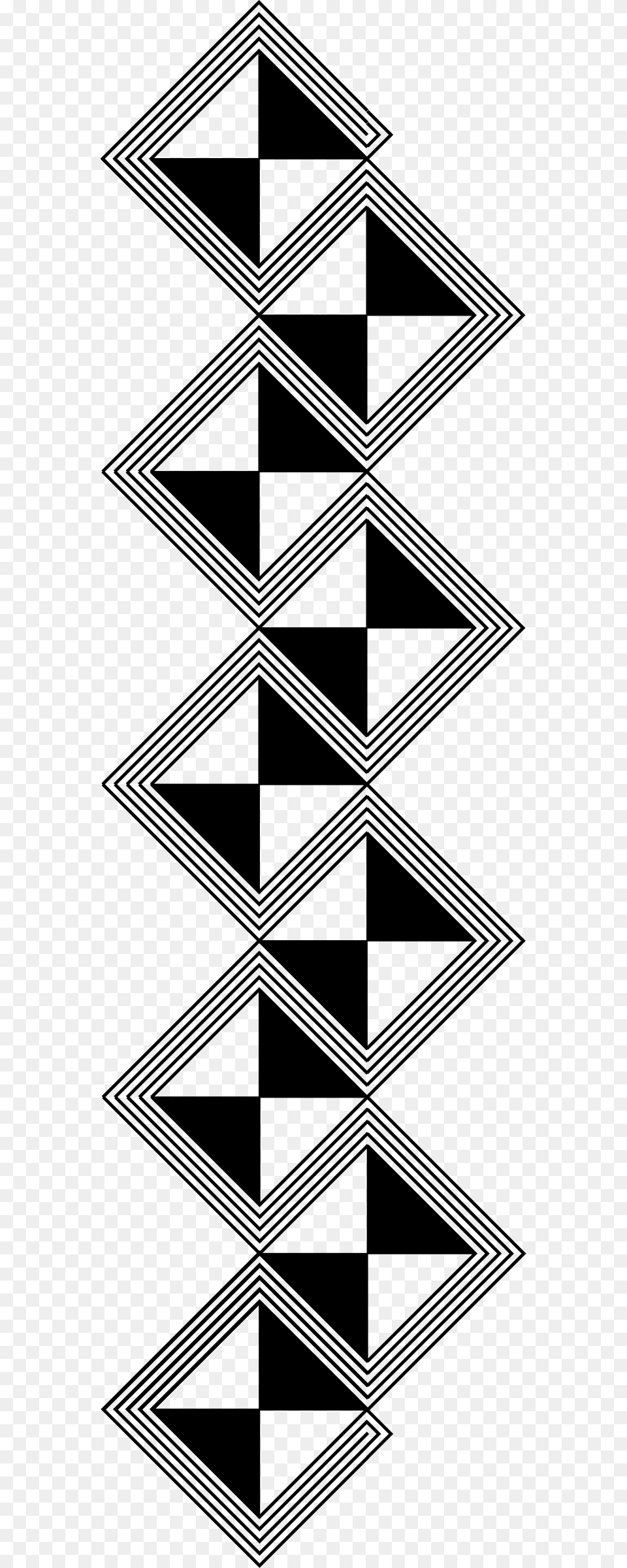 African Vector Patterns Black And White Vertical Line Art Gray Free Transparent Png
