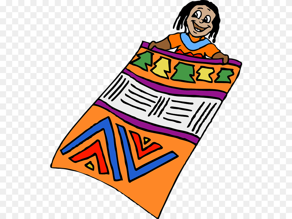 African Woman Weaving Blanket Traditional Africa, Baby, Person, Face, Head Png Image
