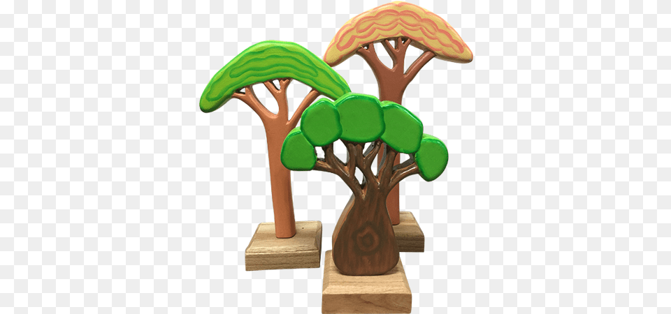 African Wooden Trees Of Three Illustration, Wood, Plant, Potted Plant, Flower Free Png