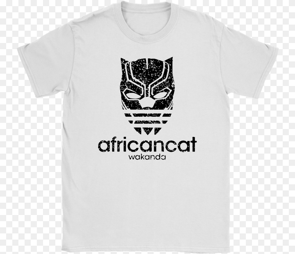 Africancat Wakanda Marvel Black Panther Adidas Mashup, Clothing, T-shirt, Shirt Png