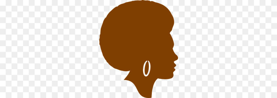 Afro American Head, Person, Silhouette, Face Free Transparent Png