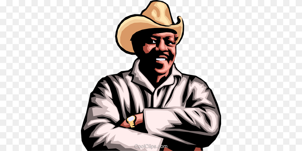 Afro American Farmer Royalty Vector Clip Art Illustration, Clothing, Hat, Adult, Photography Free Png Download