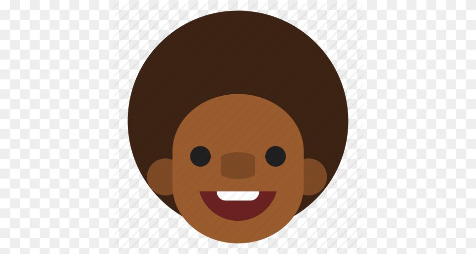 Afro Black Face Guy Head Male Man Icon, Person, Photography, Portrait, Disk Free Transparent Png