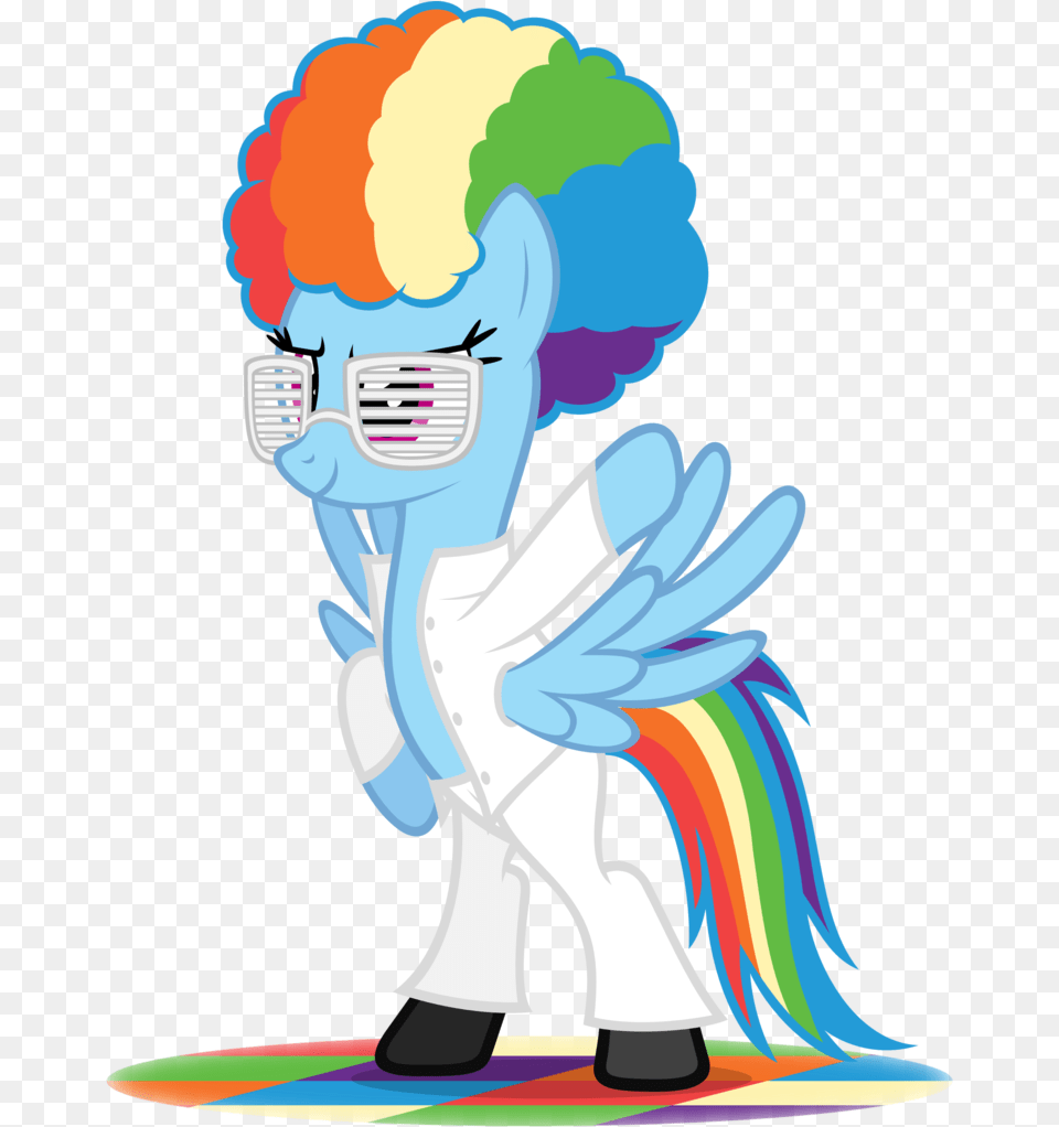 Afro Clipart Rainbow My Little Pony Rainbow Dash Afro, Art, Graphics, Baby, Person Free Png