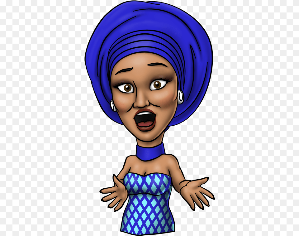 Afro Emoji4 Nigeria Emoji, Portrait, Photography, Person, Head Png