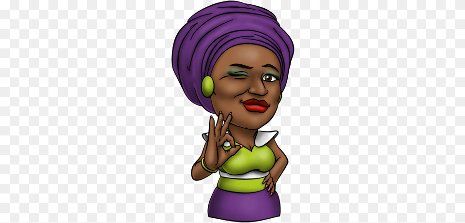 Afro Emoji7 Afro Emoji, Person, Portrait, Face, Photography Png Image