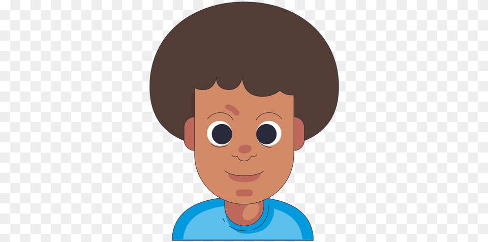 Afro Hair Boy Neutral Face Transparent U0026 Svg Vector File Desenho Menino Cabelo Black, Head, Person, Photography, Portrait Png