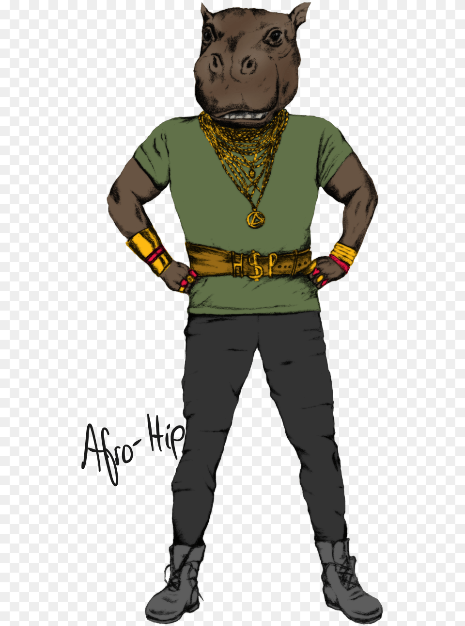Afro Hip Afroip Cartoon, Accessories, Adult, Clothing, Costume Png Image
