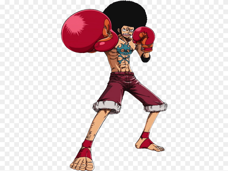 Afro Luffy One Piece Boxer Luffy, Book, Comics, Publication, Person Free Transparent Png
