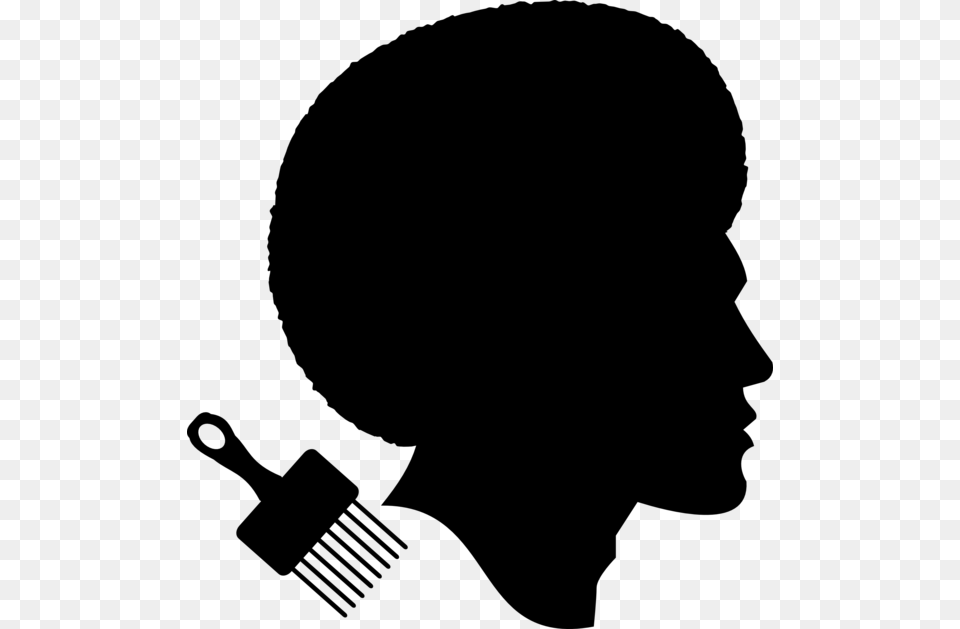 Afro Pick Clip Art Public, Gray Png Image