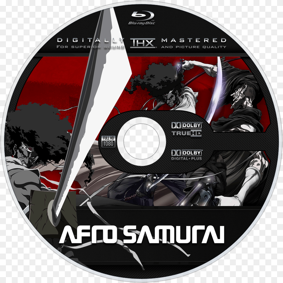Afro Samurai, Disk, Dvd, Person, Adult Free Png