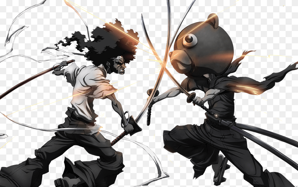 Afro Samurai Transparent, Adult, Male, Man, Person Png