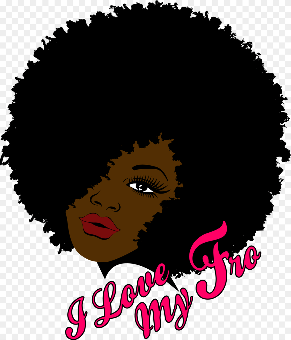 Afro Textured Hair Black African American Hair Black Afro Transparent Background, Face, Head, Person, Photography Free Png