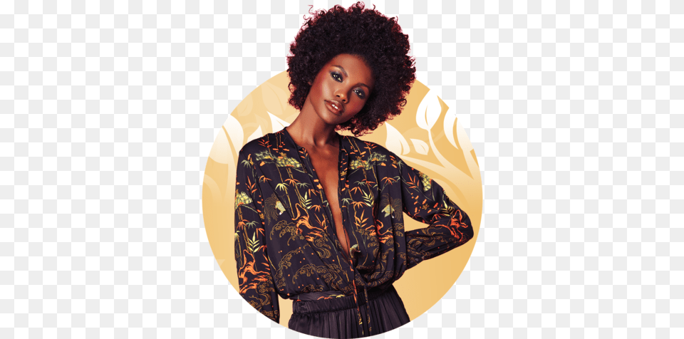 Afro Transparent Image Curly, Adult, Sleeve, Portrait, Photography Png