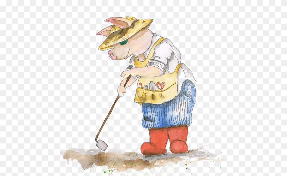 After All A Weed Is Just A Plant In A Place You Don39t Illustration, Cleaning, Person, Baby, Clothing Png