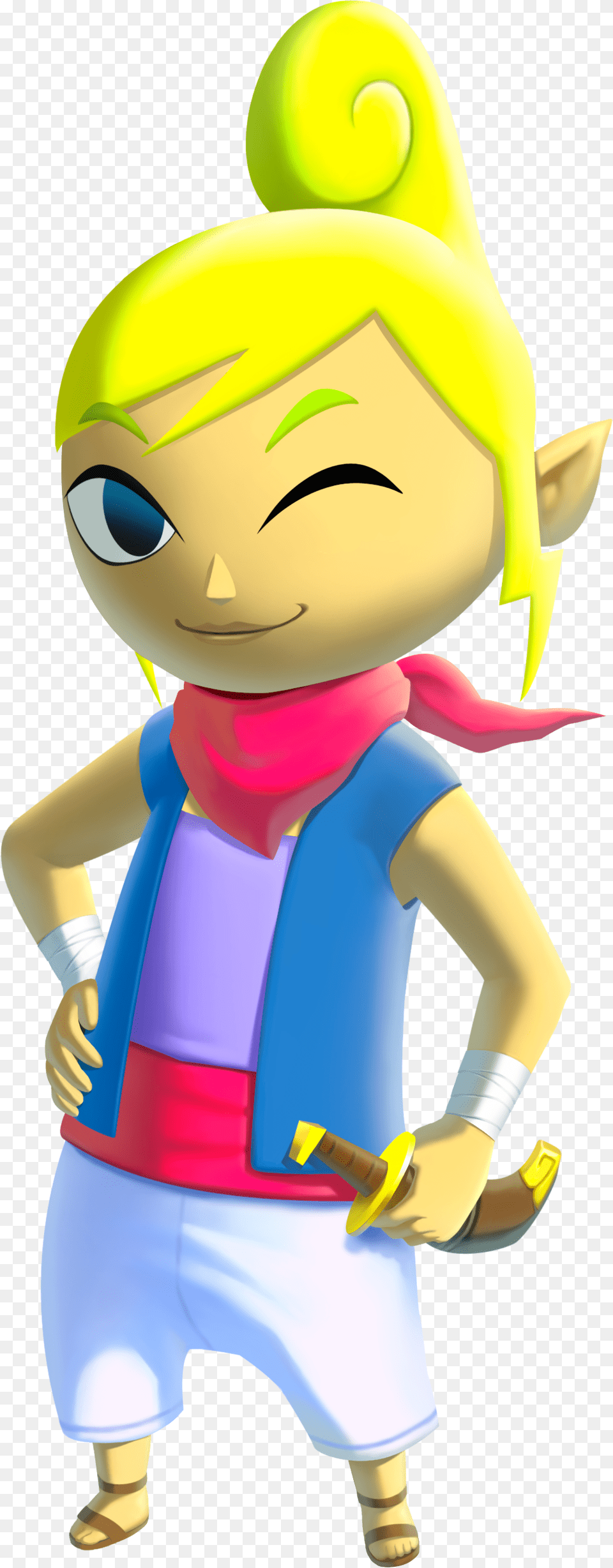 After Descending On Hyrule Field And Running Around Tetra Wind Waker Hd, Clothing, Lifejacket, Vest, Baby Png Image