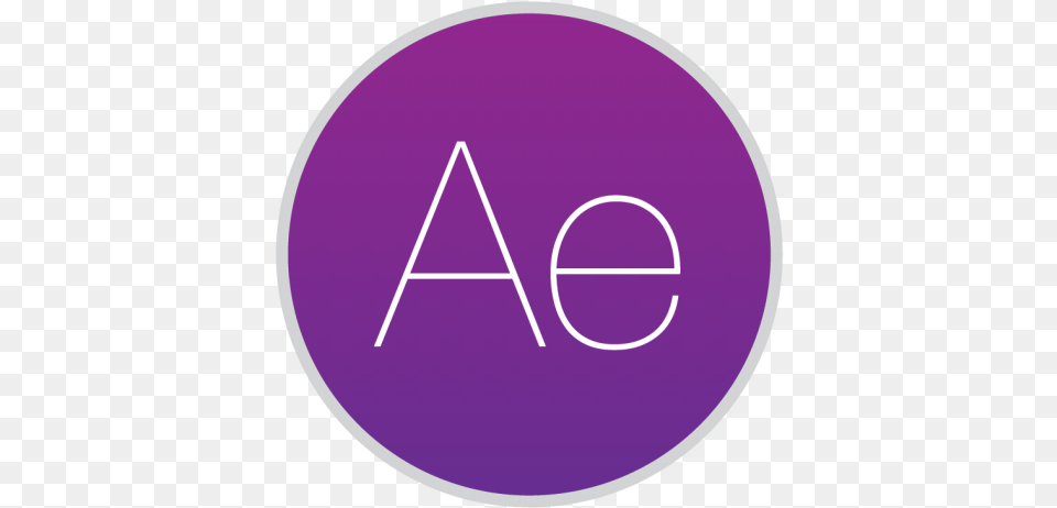 After Effects Cc Logo Image Circle, Purple, Triangle, Disk Png