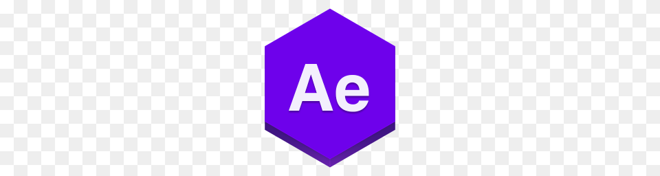 After Effects Icon Download Hex Icons Iconspedia, Sign, Symbol, Purple, Road Sign Free Transparent Png