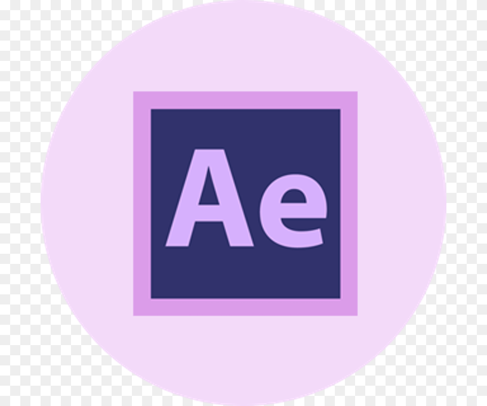 After Effects Logo Circle, Purple, Disk, Text Free Png Download