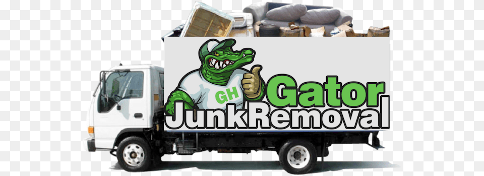 After Four Years In Business This Is One Question Junk Removal Truck, Moving Van, Transportation, Van, Vehicle Free Png