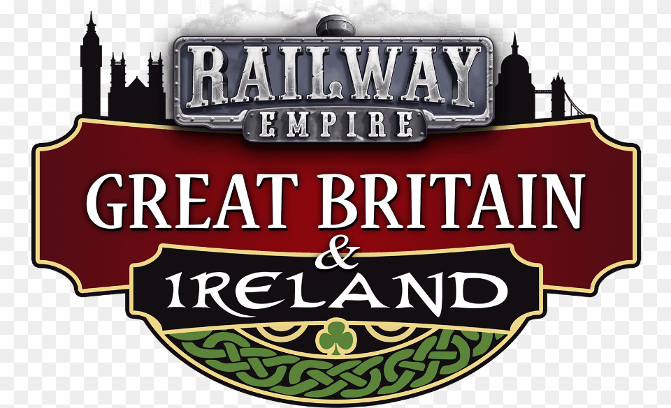 After Laying Down Thousands Of Miles Of Tracks In North Railway Empire Great Britain Amp Ireland Game Cover, Alcohol, Architecture, Beer, Beverage Png