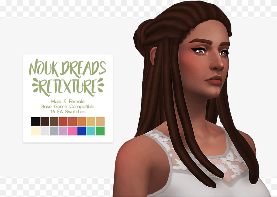 After Seeing This Hair I Couldn39t Resist The Urge Sims 4 Maxis Match Black Hair, Portrait, Face, Photography, Head Png