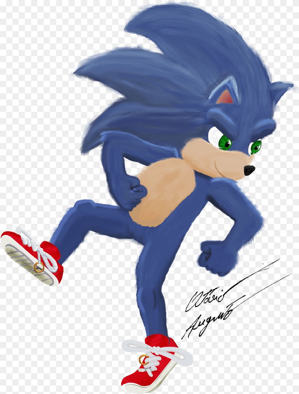After Spending A Whole Night Analyzing The Poster For Sonic Movie See Through, Clothing, Footwear, Shoe, Person Png