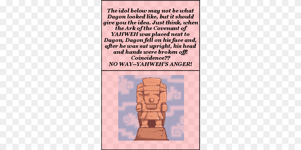 After The Philistines Had Captured The Ark Of Elohim Idol, Emblem, Symbol, Architecture, Pillar Free Png